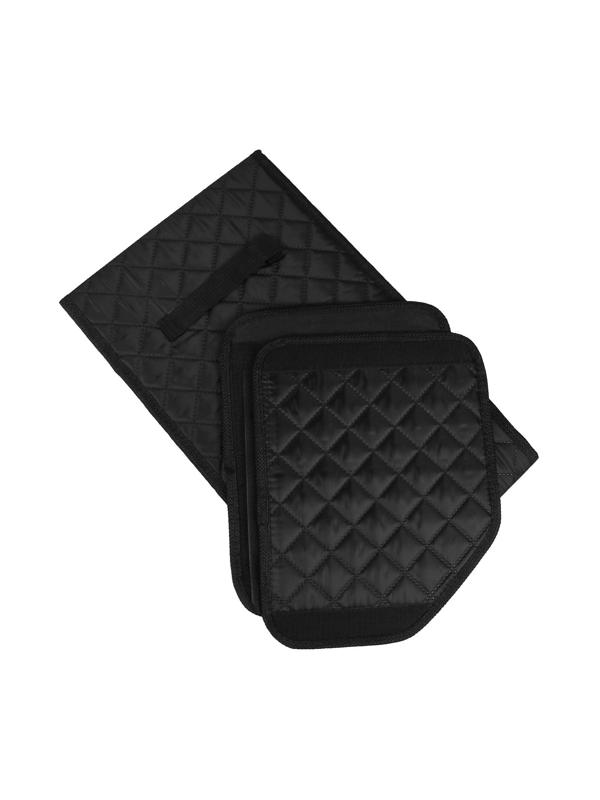 Органайзер саквояж в багажник автомобиля Cartage, оксфорд стеганый, 33 см, черный