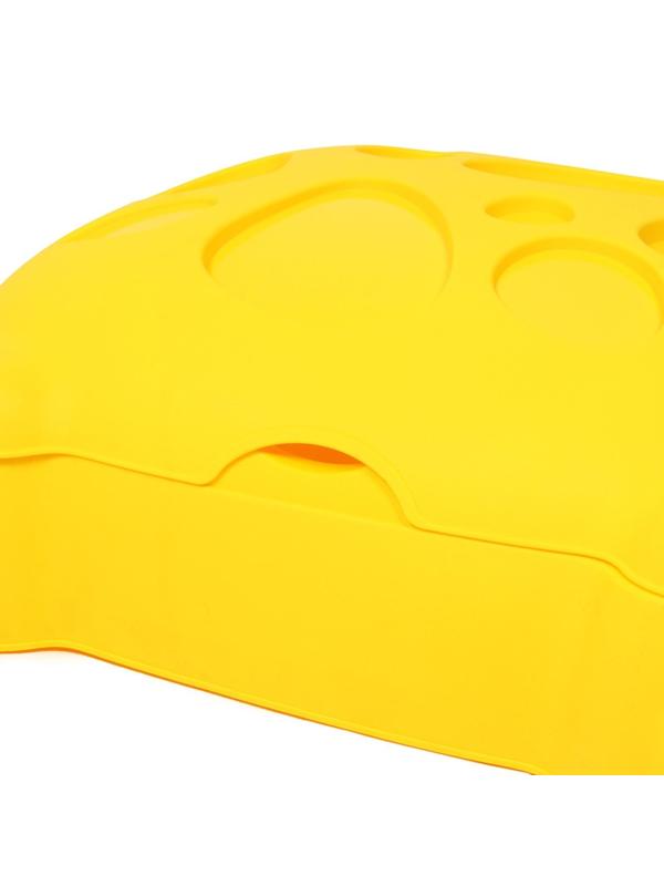 Песочница пластиковая, с крышкой, 116 × 83 × 30 см, «Коровка»