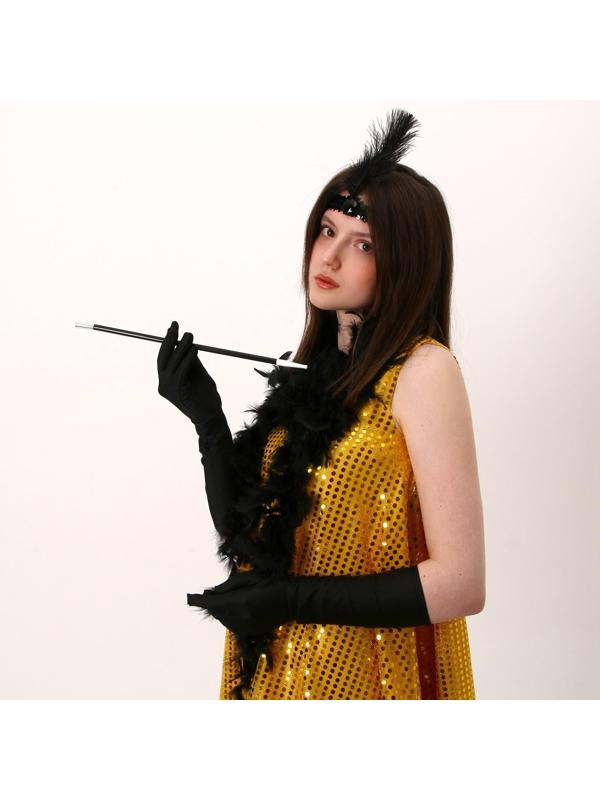 Карнавальный костюм «Гэтсби», цвет золотой, р. 42-44