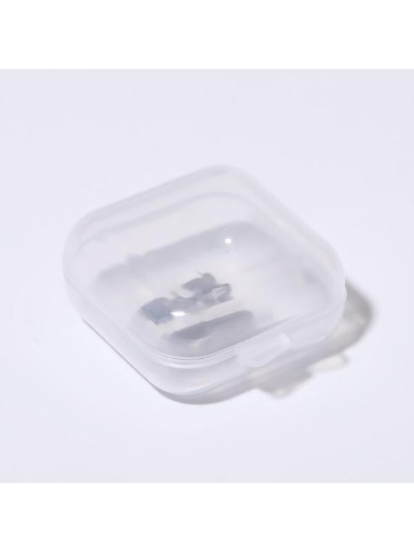 Корректор-фиксатор для вросшего ногтя, размер M, в пластиковом футляре, цвет серебристый