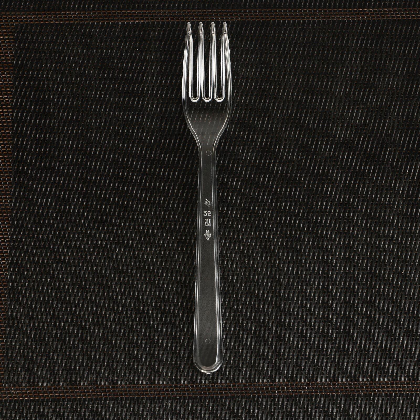 Вилка одноразовая 18 см 