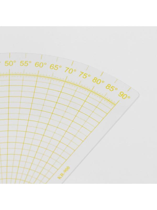 Линейка для пэчворка пластик 90°
