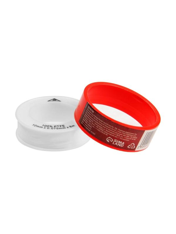 Лента ФУМ ЛОМ 12 мм x 0.075 мм x 8 м