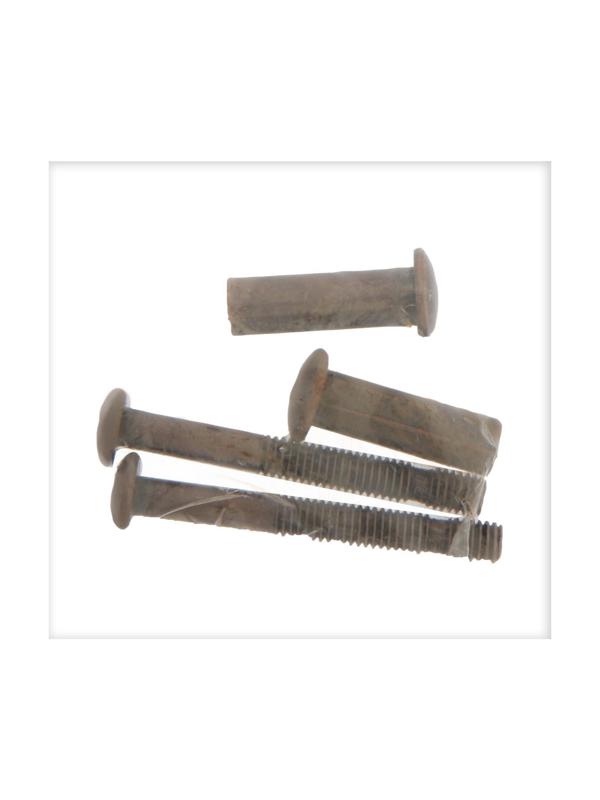 Замок врезной LOCKLAND RD009, с ручкой, цвет коричневый