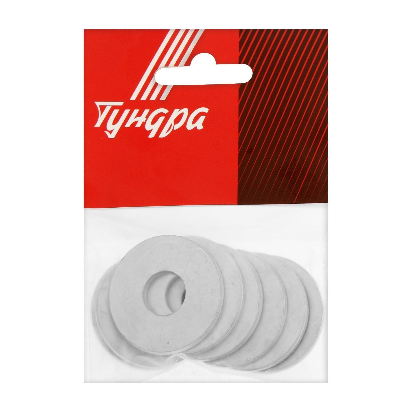 Шайба ТУНДРА krep, увеличенная, DIN9021, оцинкованная, М12, 8 шт