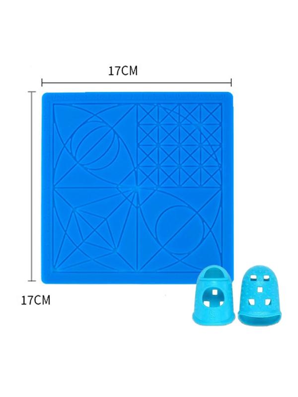 Трафарет-коврик для 3Д ручек «Абстракция» 2 напальчника