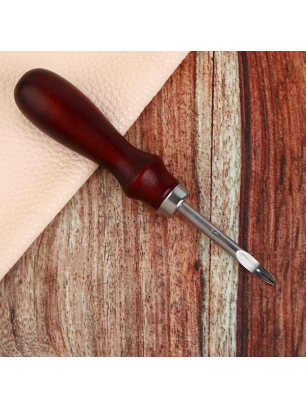 Торцбил-кромкорез для кожи, шаг 1 мм, 14,6 × 2,5 см