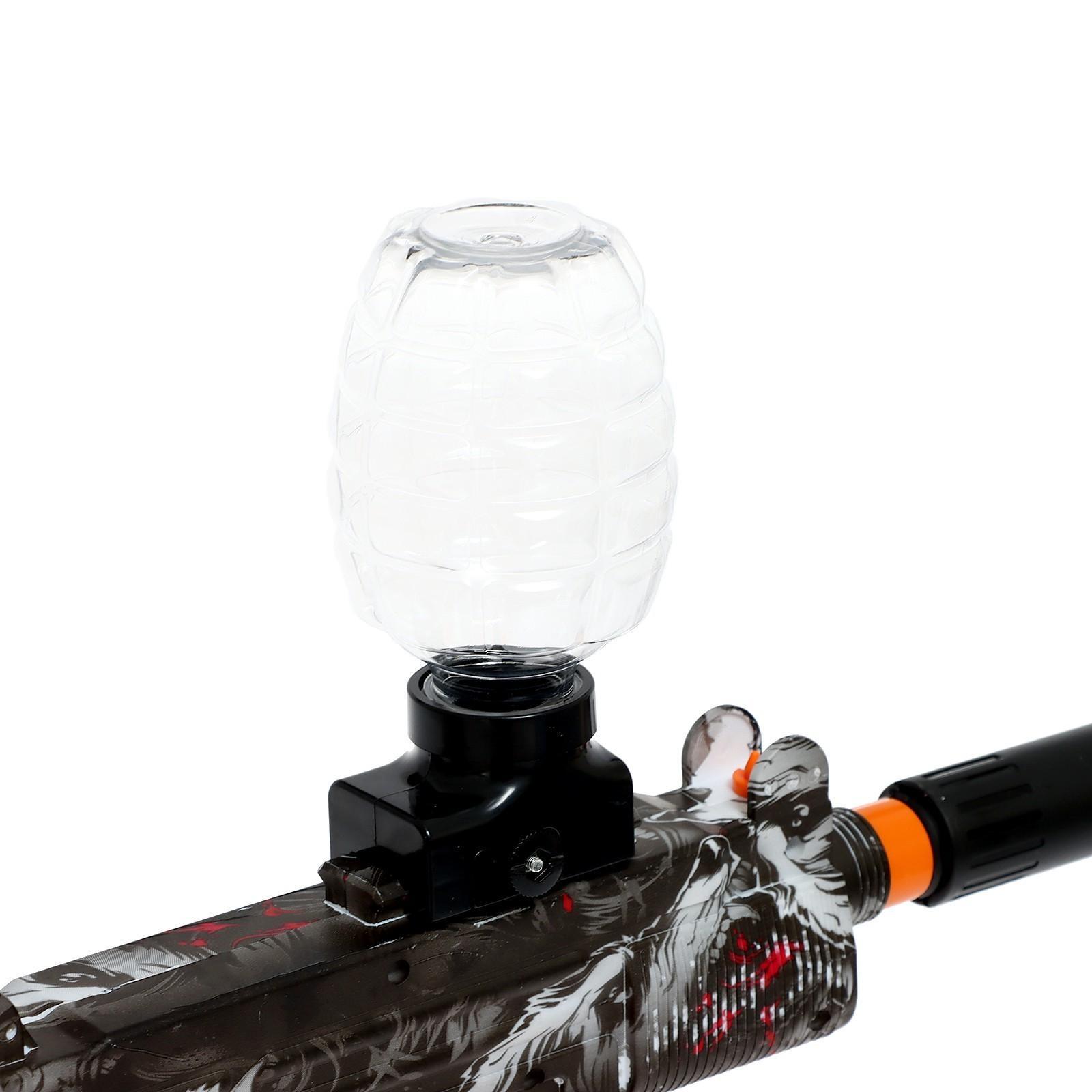 Автомат «Узи», стреляет гелевыми пулями, работает от аккумулятора, МИКС