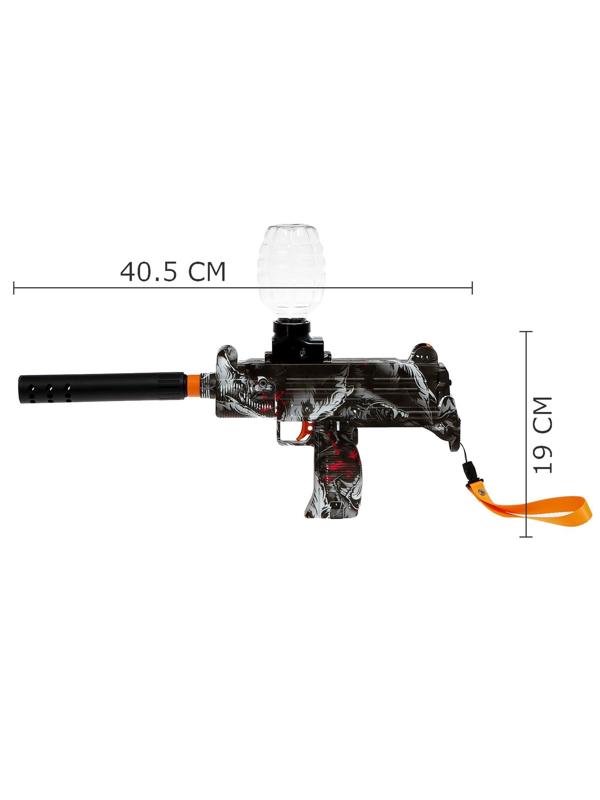 Автомат «Узи», стреляет гелевыми пулями, работает от аккумулятора, МИКС