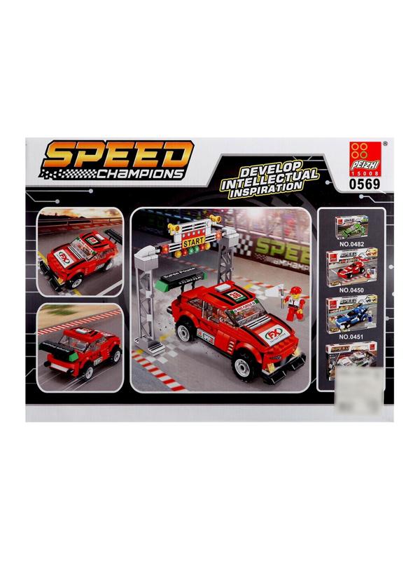 Конструктор Гонка «Тачка», 255 деталей