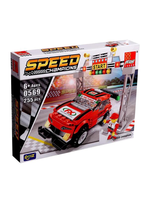 Конструктор Гонка «Тачка», 255 деталей