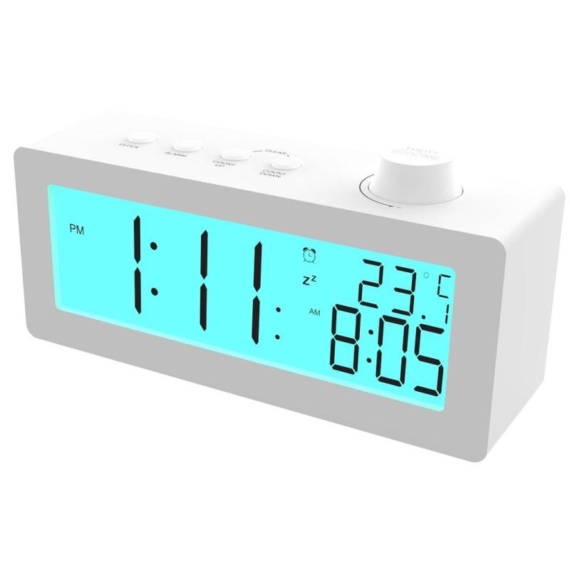 Часы-будильник Ritmix CAT-111 White