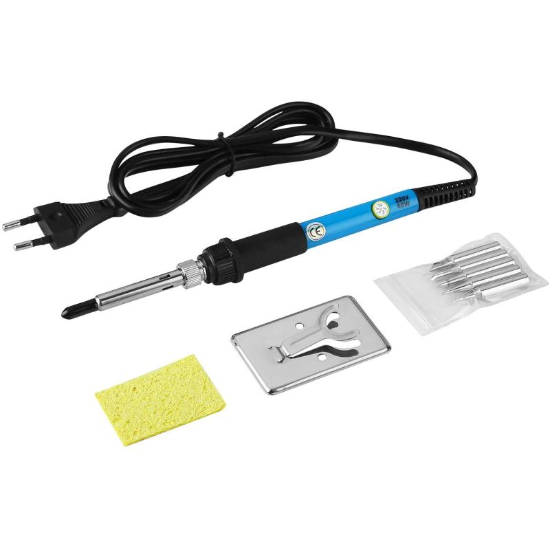 Набор для пайки DEKO SI25, паяльник 60Вт, 4 предмета (065-0415)