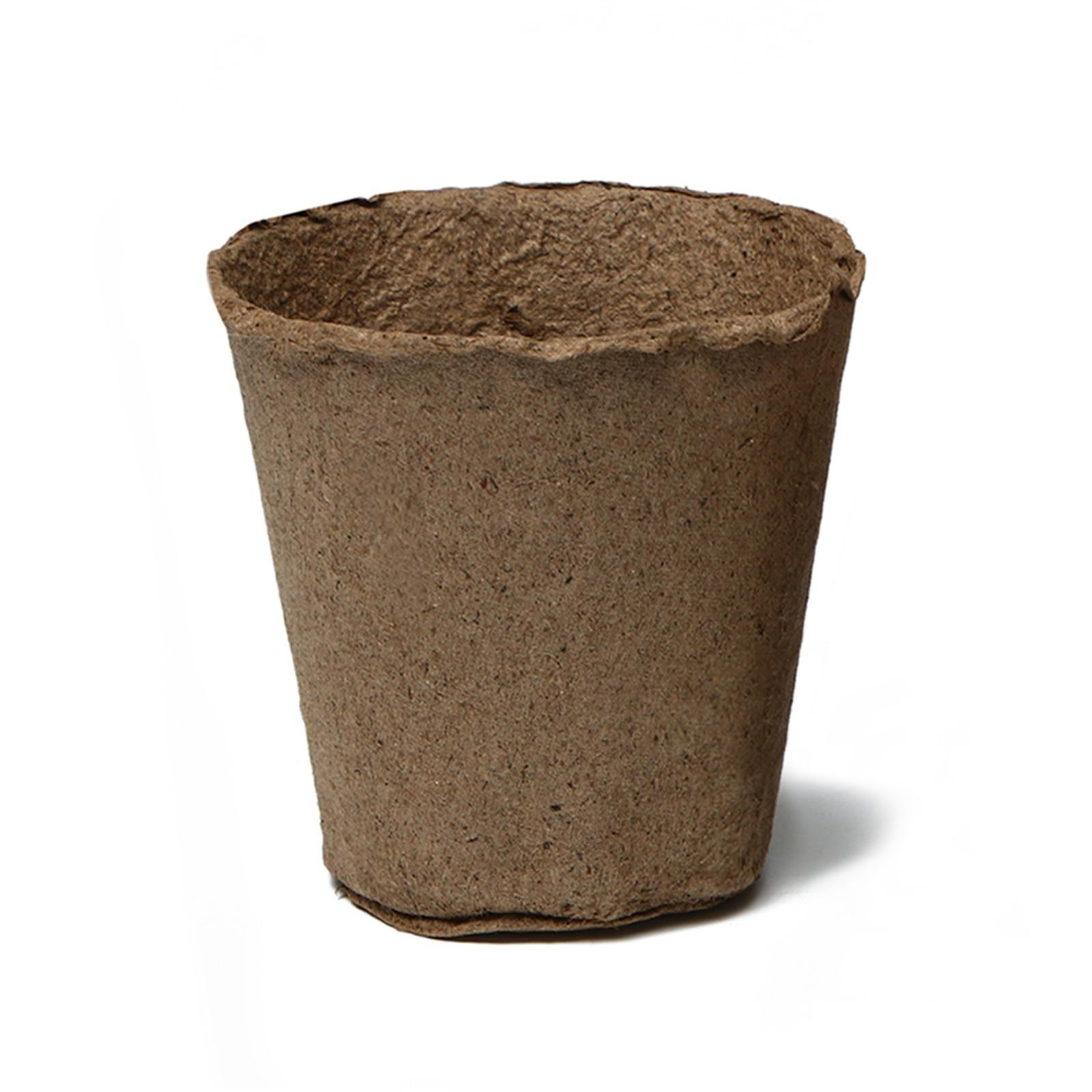 Торфяные горшочки для рассады, 500 мл, 11 × 11 см. / 10 шт.