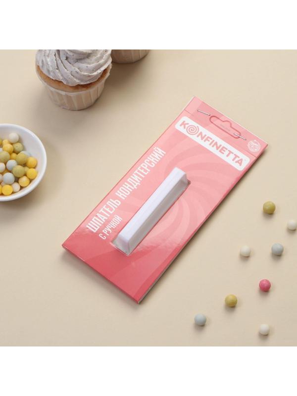 Утюжок кондитерский Доляна, 15×8×3 см, с ручкой