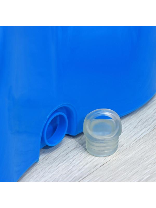 Швабра с отжимом и ведро с металлической центрифугой Доляна, 14 л, запасная насадка из микрофибры, колёсики, цвет МИКС