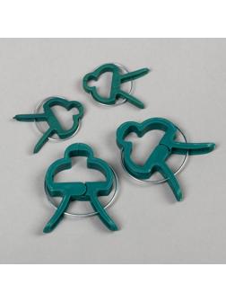 Набор для крепления растений: прищепки большие (6,5 см) - 10 шт., прищепки малые (4,5 см) - 10 шт.