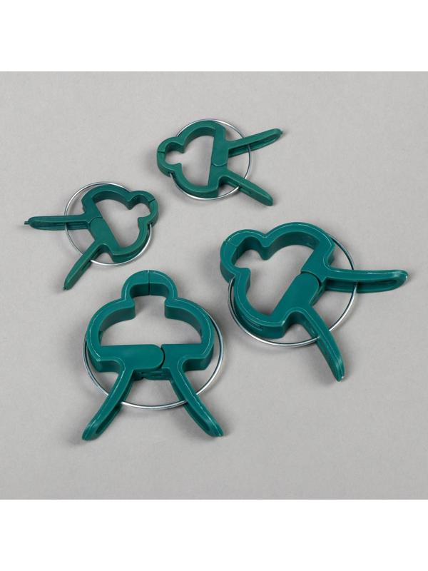 Набор для крепления растений: прищепки большие (6,5 см) - 10 шт., прищепки малые (4,5 см) - 10 шт.