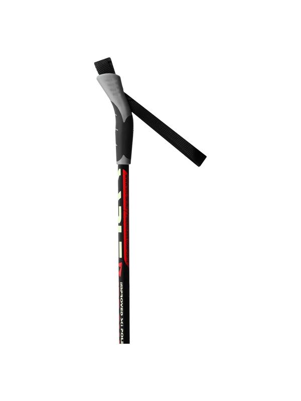 Палки лыжные стеклопластиковые БРЕНД ЦСТ, р. 125см, цвета МИКС