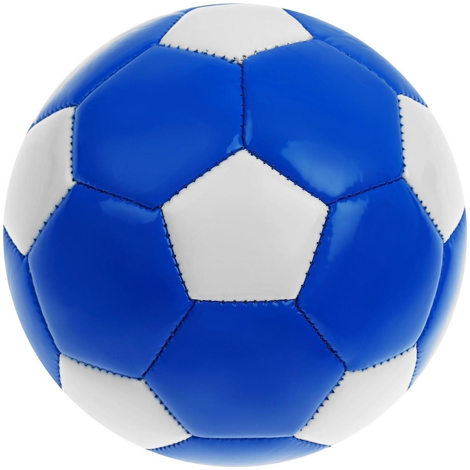 Мяч футбольный ONLYTOP, ПВХ, машинная сшивка, 32 панели, размер 2, цвета микс