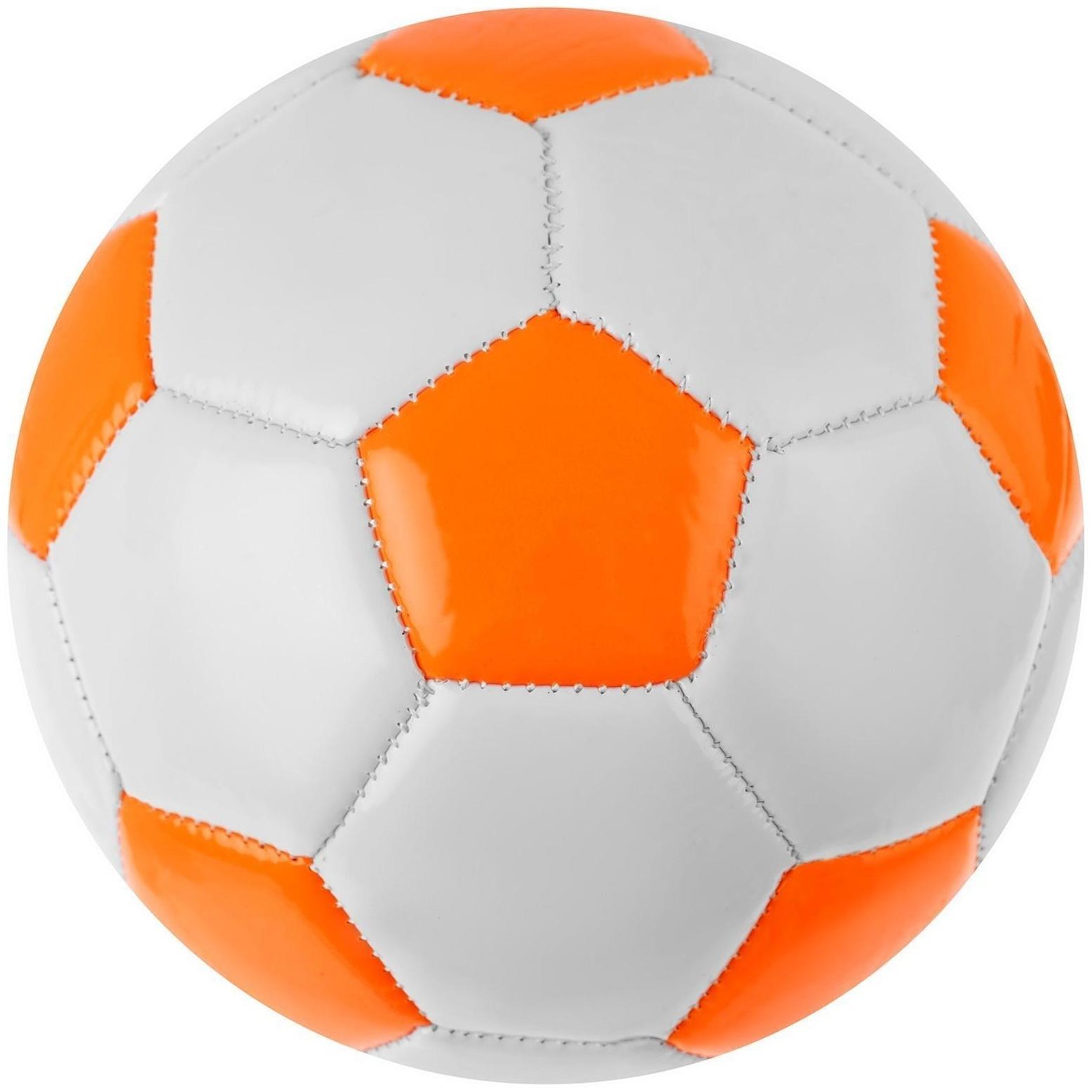 Мяч футбольный ONLYTOP, ПВХ, машинная сшивка, 32 панели, размер 2, цвета микс