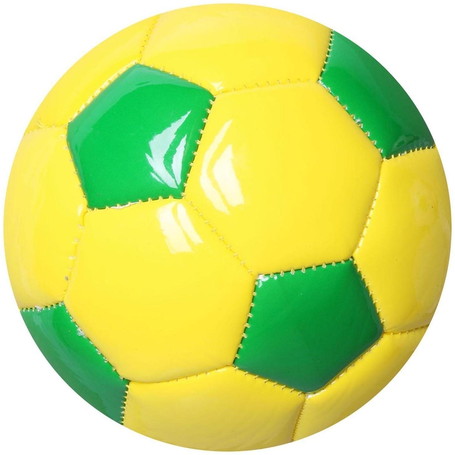 Мяч футбольный ONLYTOP, ПВХ, машинная сшивка, 32 панели, размер 2, цвета микс