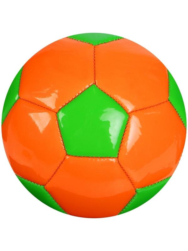 Мяч футбольный ONLYTOP, ПВХ, машинная сшивка, 32 панели, размер 2, цвета микс