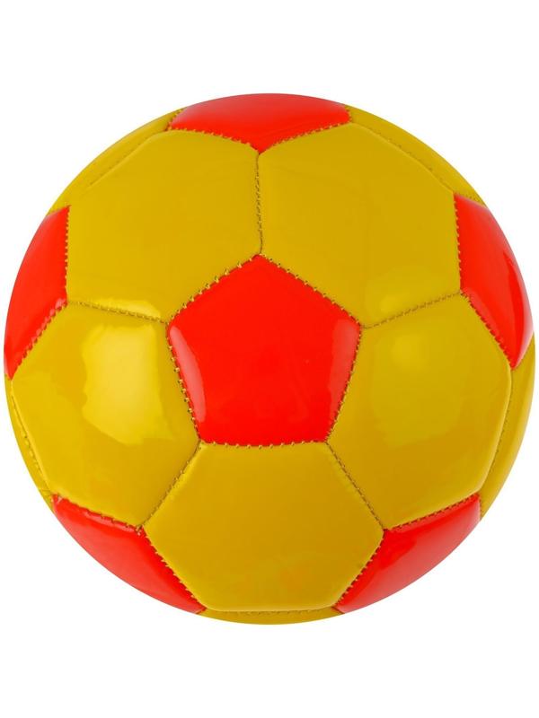 Мяч футбольный ONLYTOP, ПВХ, машинная сшивка, 32 панели, размер 2, цвета микс