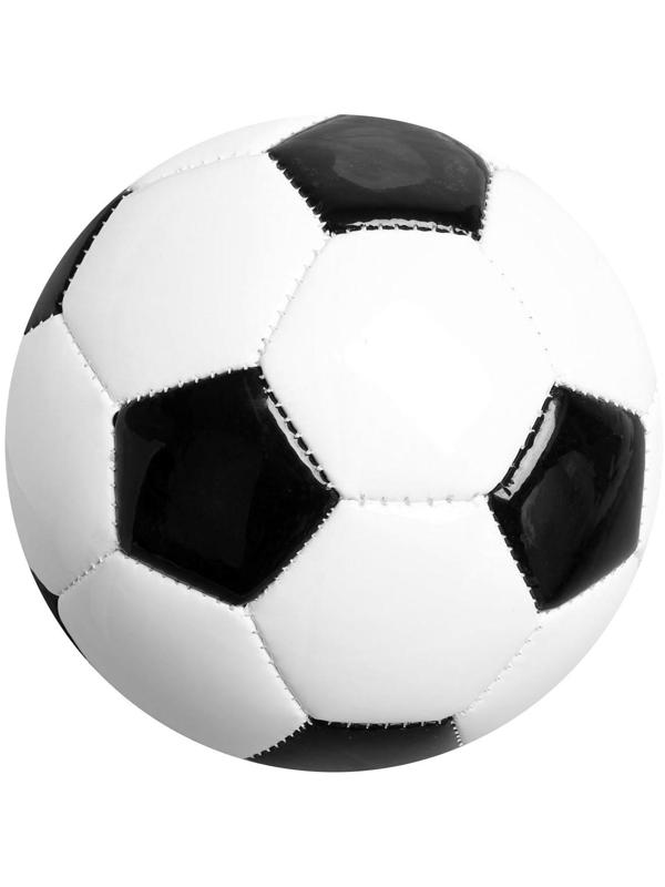 Мяч футбольный ONLYTOP, ПВХ, машинная сшивка, 32 панели, размер 2, цвета микс