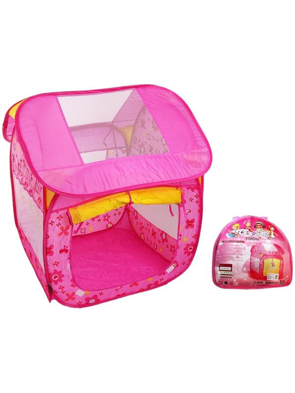 Игровая палатка «Дом принцессы», цвет розовый, металлический каркас