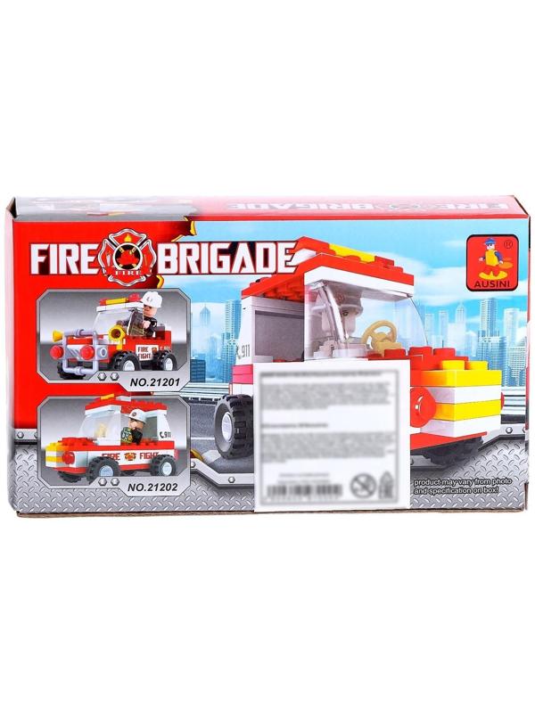 Конструктор Пожарная бригада «Патруль», 58 деталей