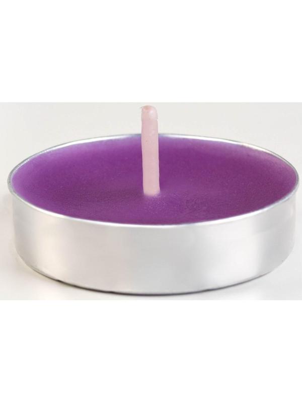 Набор свечей чайных ароматических, 6 шт, лаванда