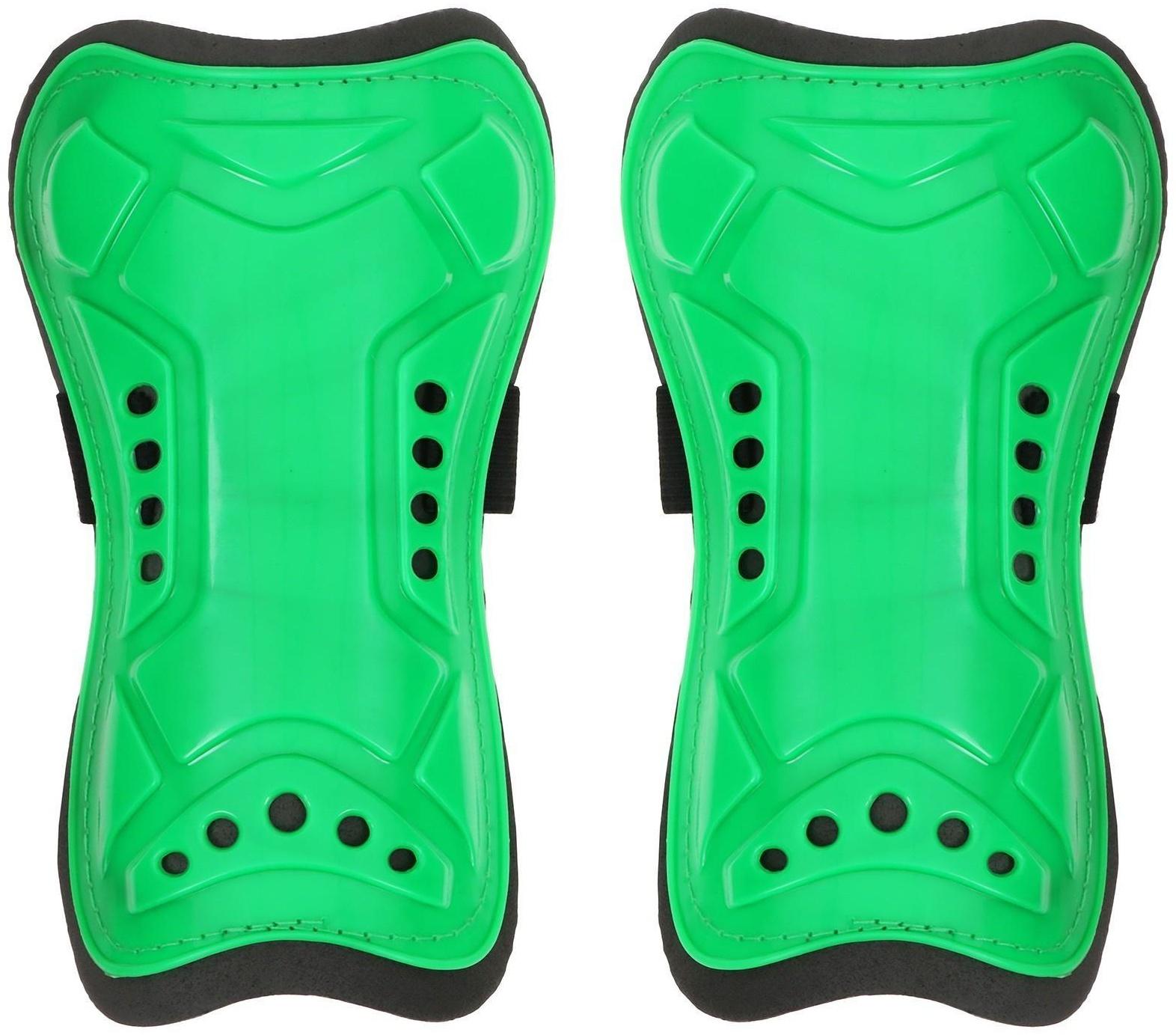 Щитки футбольные подростковые, цвета МИКС