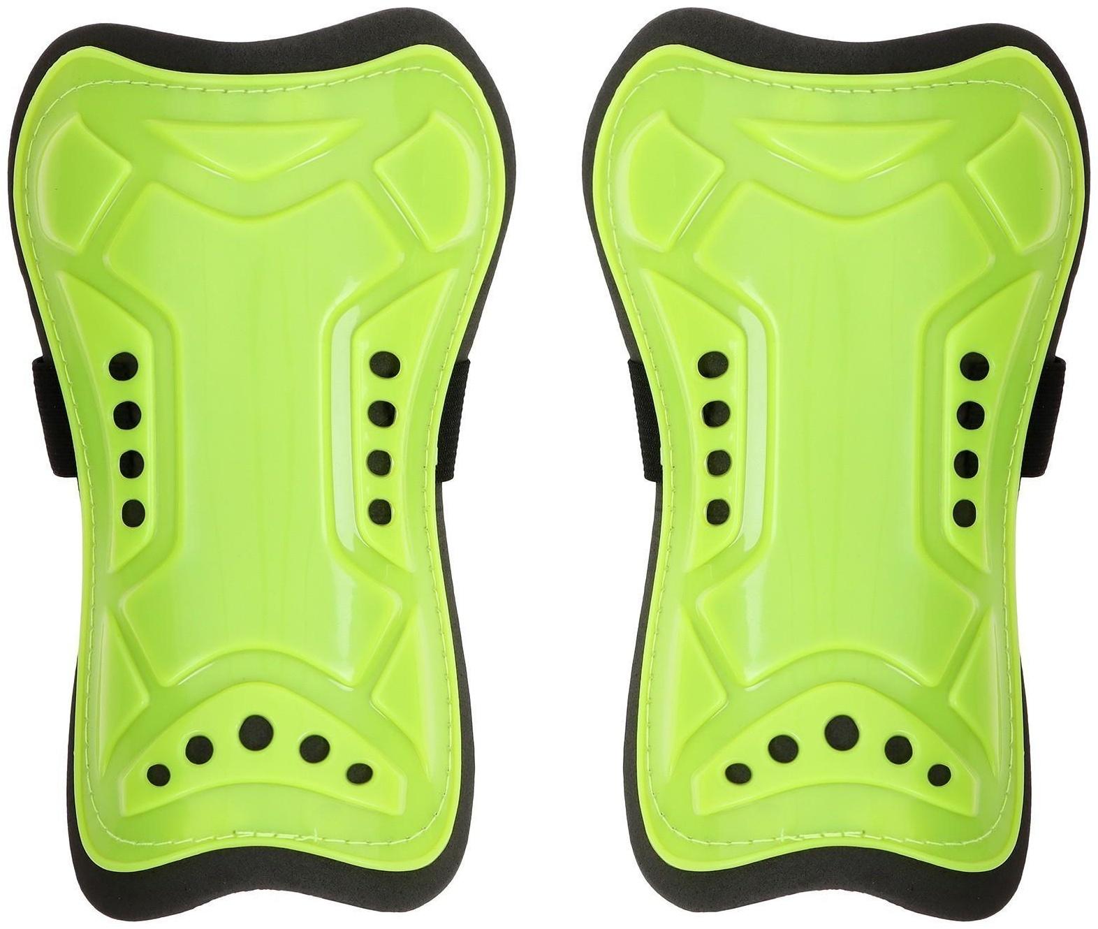 Щитки футбольные подростковые, цвета МИКС