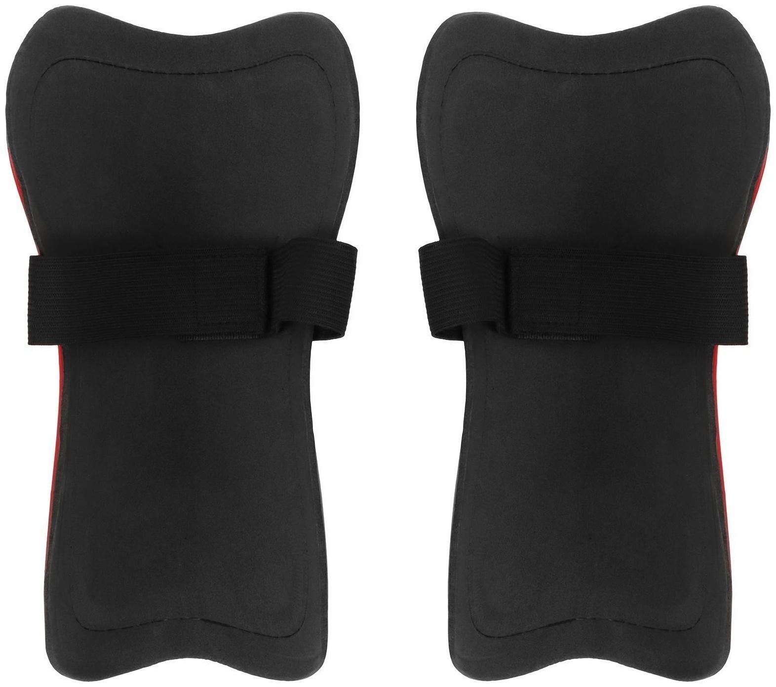 Щитки футбольные подростковые, цвета МИКС