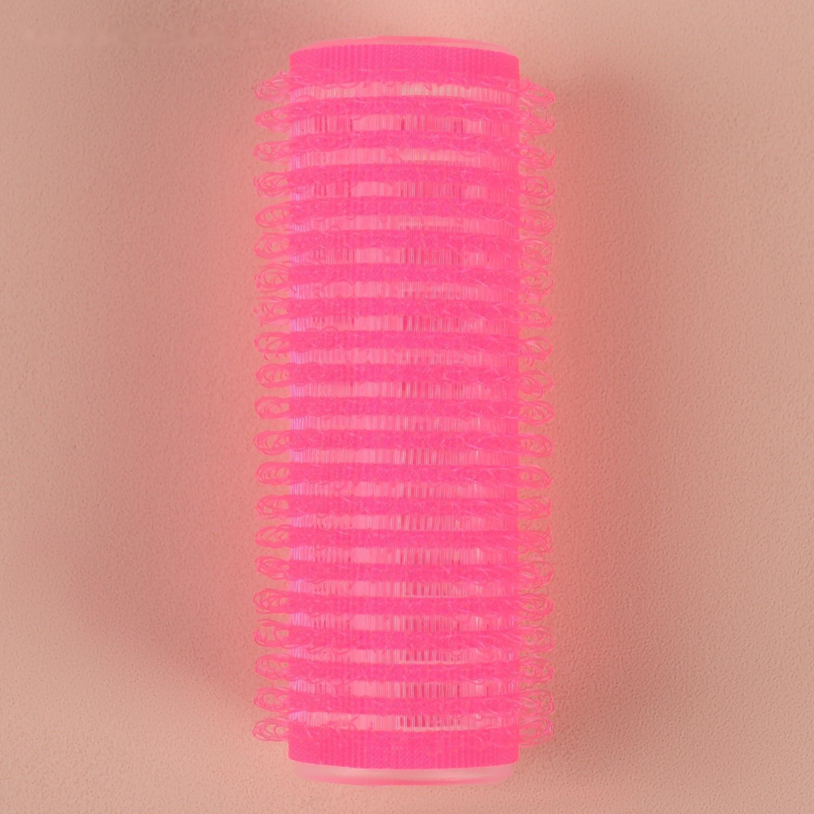 Бигуди «Липучка», d = 2 см, 6 см, 5 шт, цвет МИКС