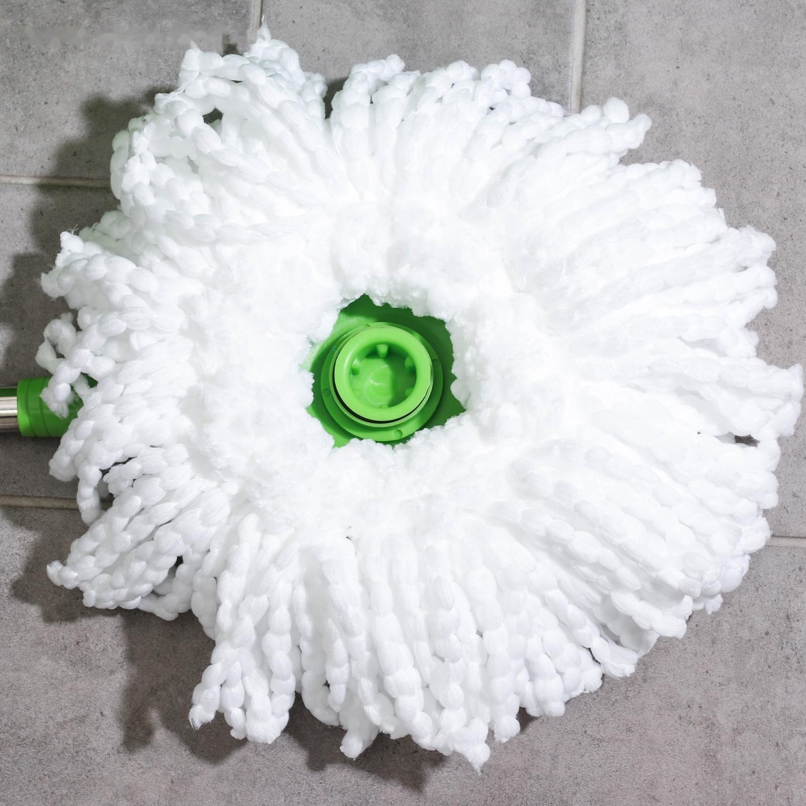 Набор для уборки: швабра, складное ведро с металлической центрифугой 20 л, запасная насадка, цвет МИКС