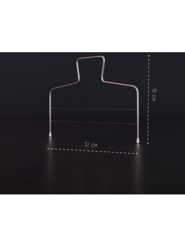 Струна для нарезки бисквита Доляна, 32×16 см