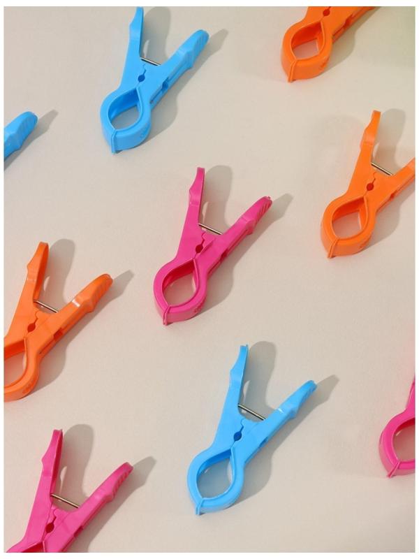 Набор прищепок бельевых в корзинке Доляна, 7,5 см, 36 шт, цвет МИКС