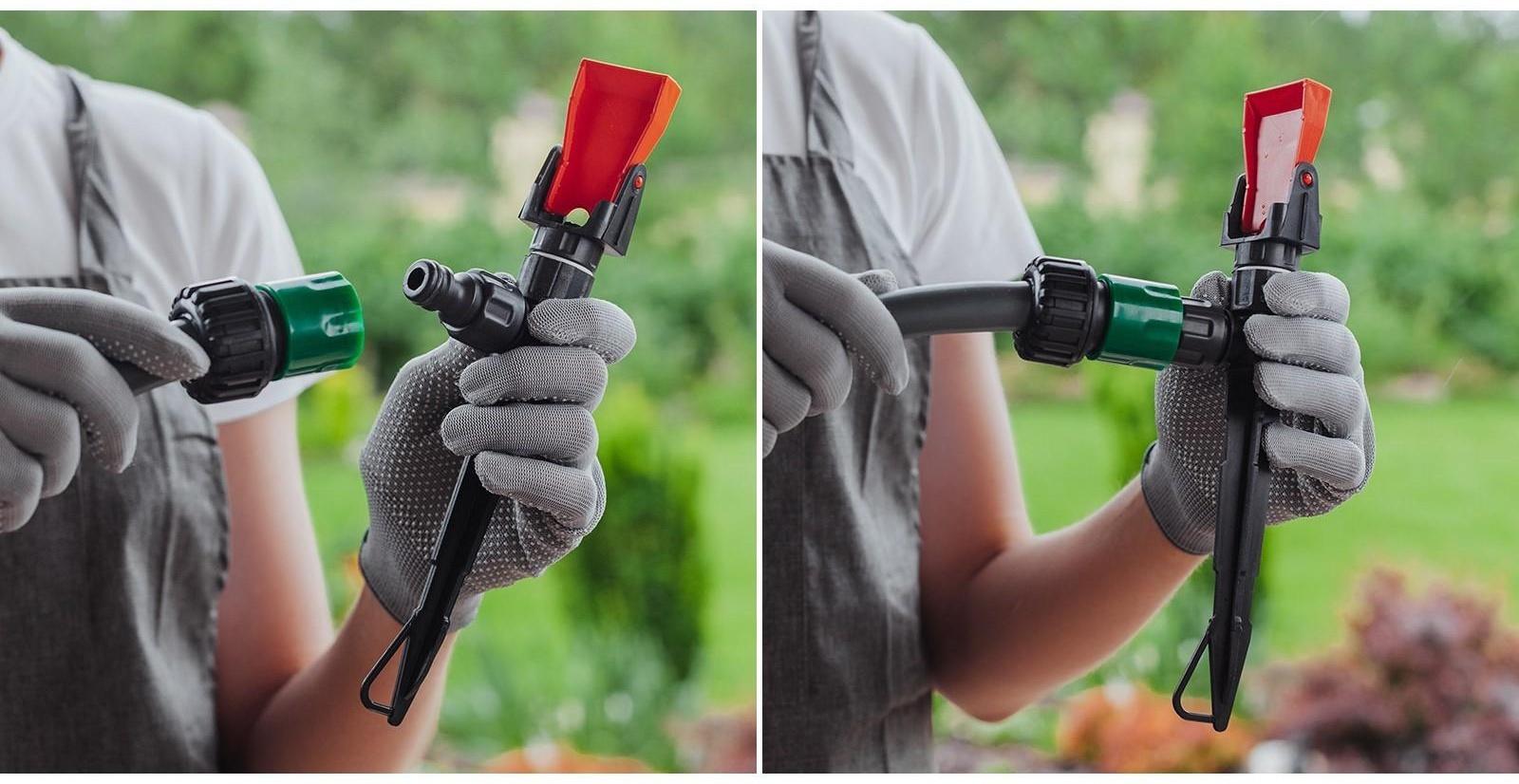 Распылитель маятниковый, под коннектор, пика, пластик, «Жук»