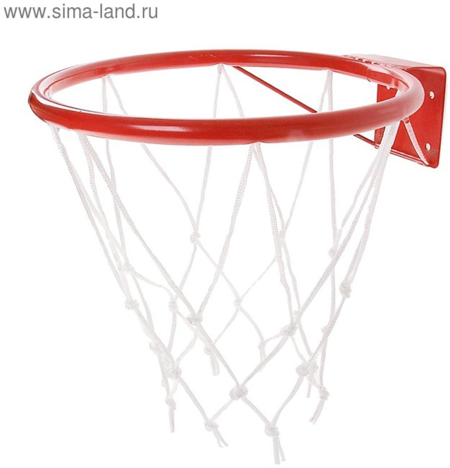 Корзина баскетбольная №3, d=295 мм, с упором и сеткой
