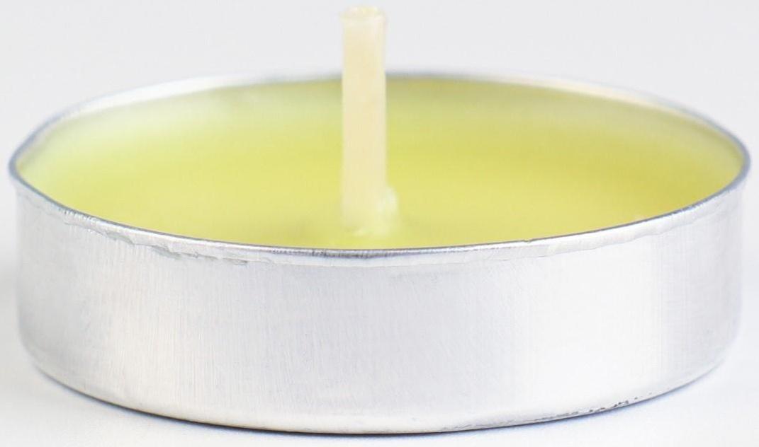 Набор свечей чайных ароматических, 6 шт, лимон