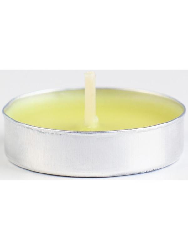 Набор свечей чайных ароматических, 6 шт, лимон