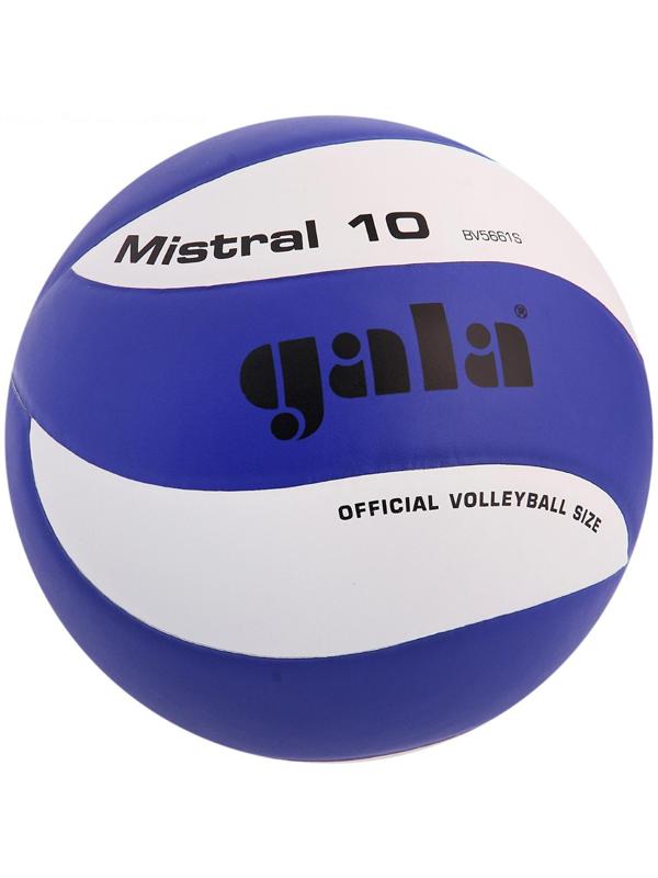 Мяч волейбольный Gala Mistral 10, BV5661S, размер 5, PU, бутиловая камера, клееный