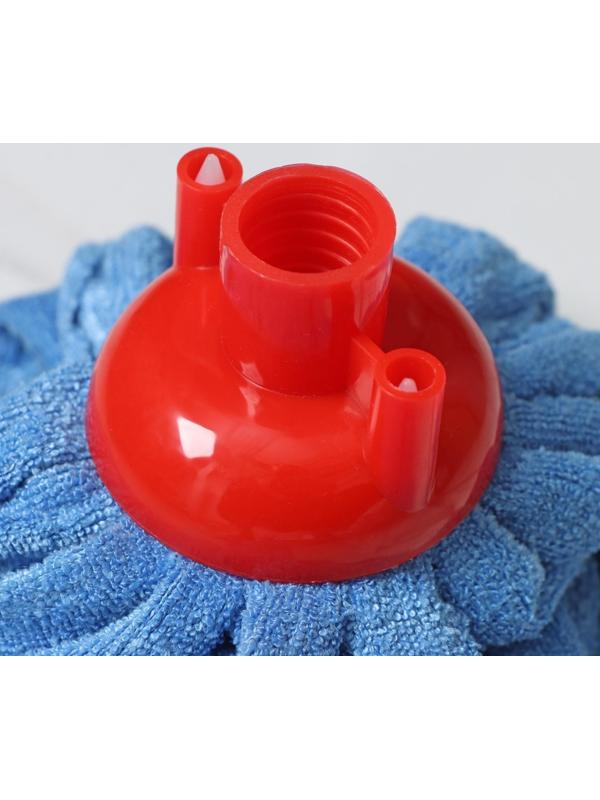 Насадка для швабры ленточная Доляна, микрофибра, 140 гр, цвет МИКС