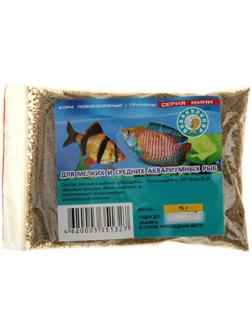 Мини Корм повседневный для мелких и средних аквариумных рыб, 15гр