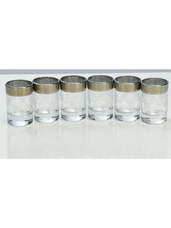 Мини-бар 6 предметов овал, гравировка 50 мл