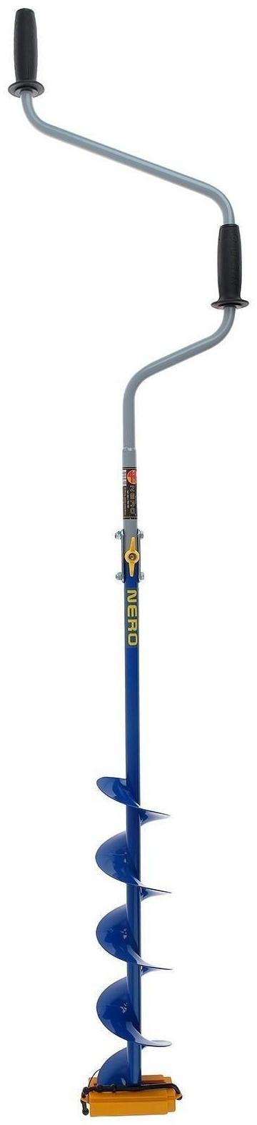 Ледобур NERO-130, L-шнека 0.5 м, L-транспортировочная 0.88 м, L-рабочая 1.1 м, 2.6 кг