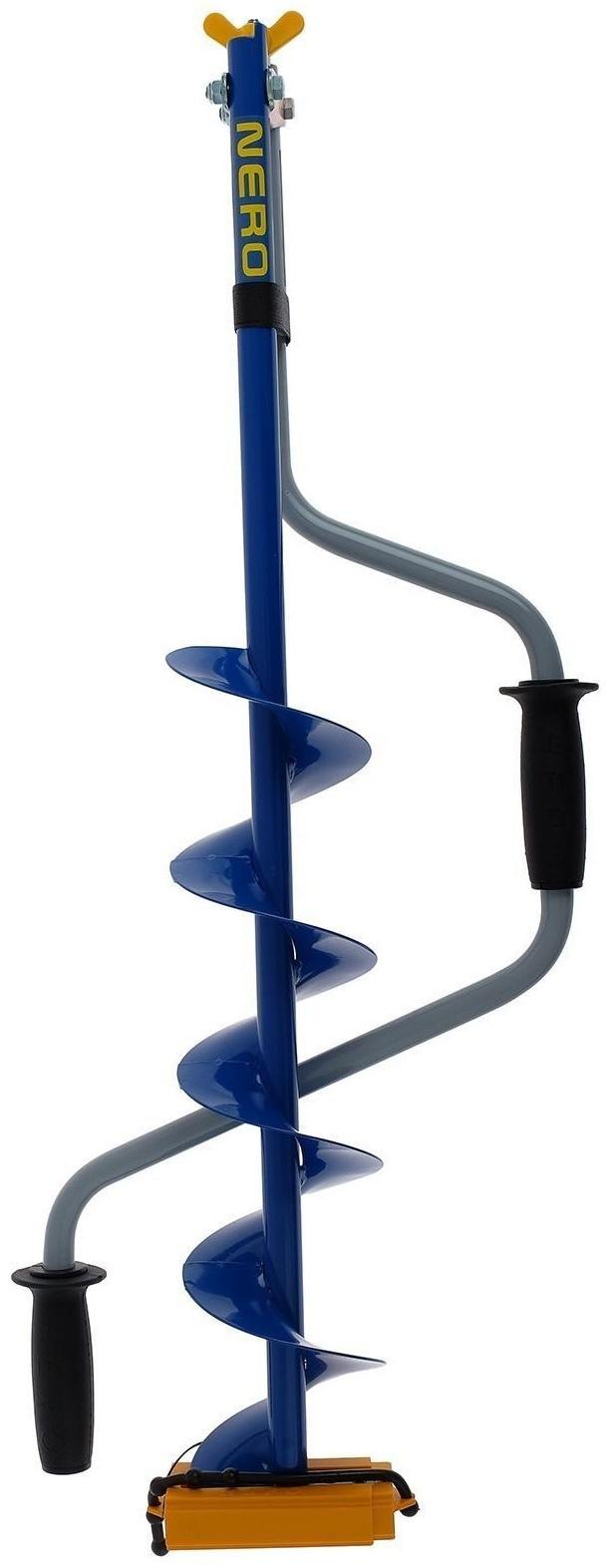 Ледобур NERO-130, L-шнека 0.5 м, L-транспортировочная 0.88 м, L-рабочая 1.1 м, 2.6 кг