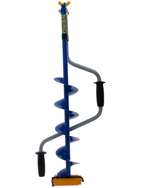 Ледобур NERO-130, L-шнека 0.5 м, L-транспортировочная 0.88 м, L-рабочая 1.1 м, 2.6 кг